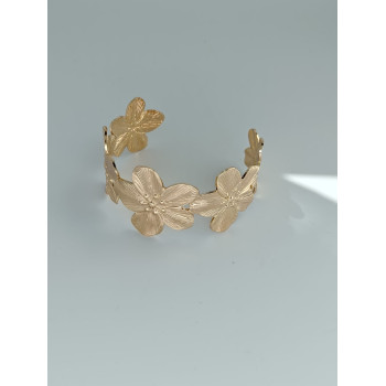 Bracelet floral dorée✨🌸